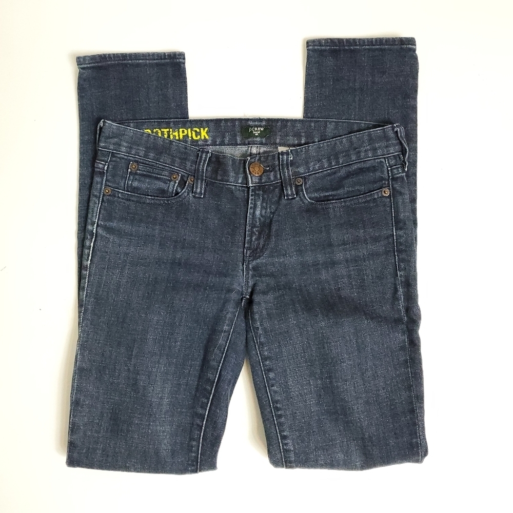 J. Crew Toothpick skinny jeans size 25 but is more like a size 26